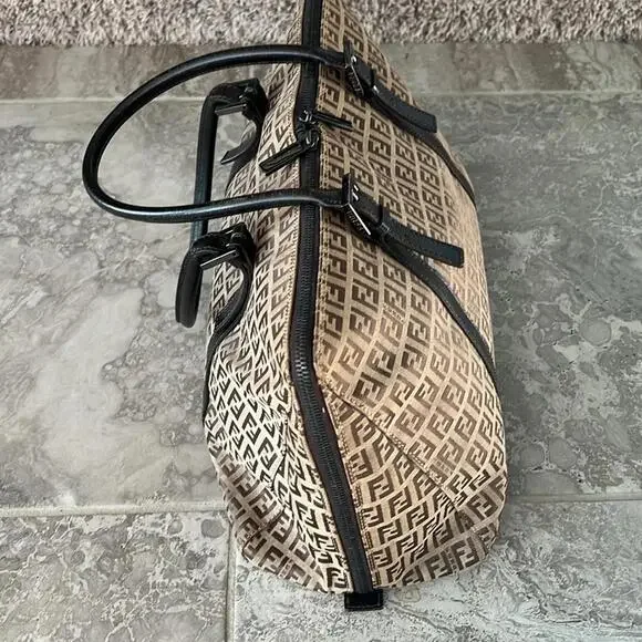 Fendi Zucchino Canvas tote bag Excellent - Picture 10 of 15